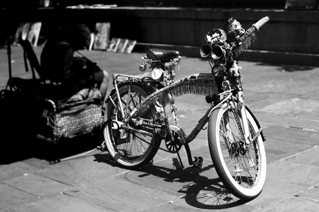 mardi gras bike decorations